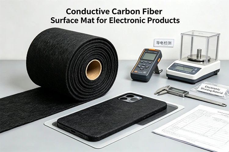 Electrically Conductive Carbon Fiber Surface Mat