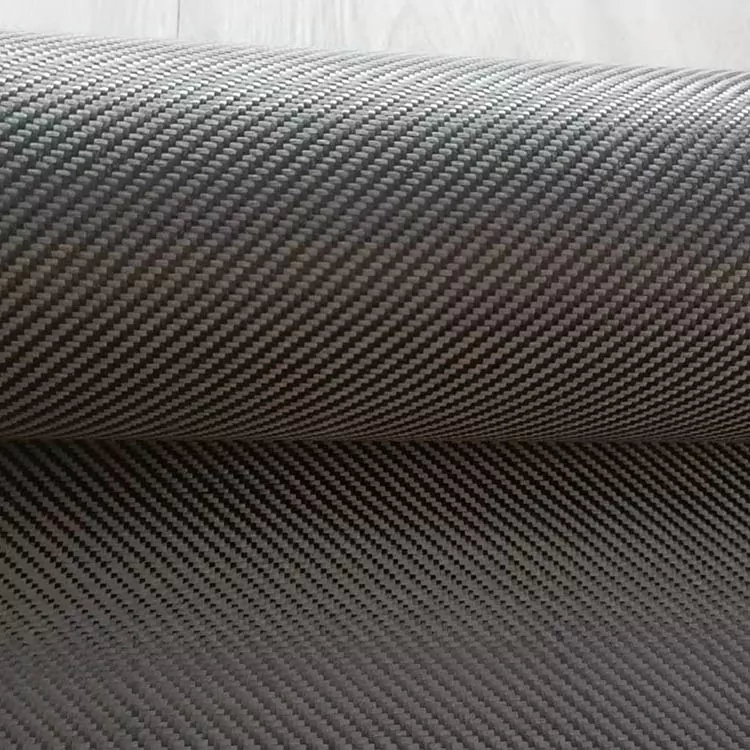 Twill Weave Carbon Fiber Stof
